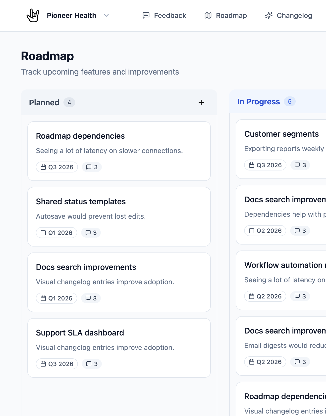 Base25 feedback workspace preview